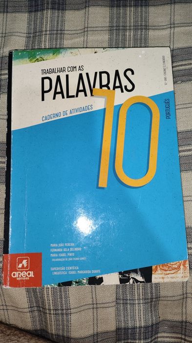Caderno de atividades Português 10° ano "Palavras 10"