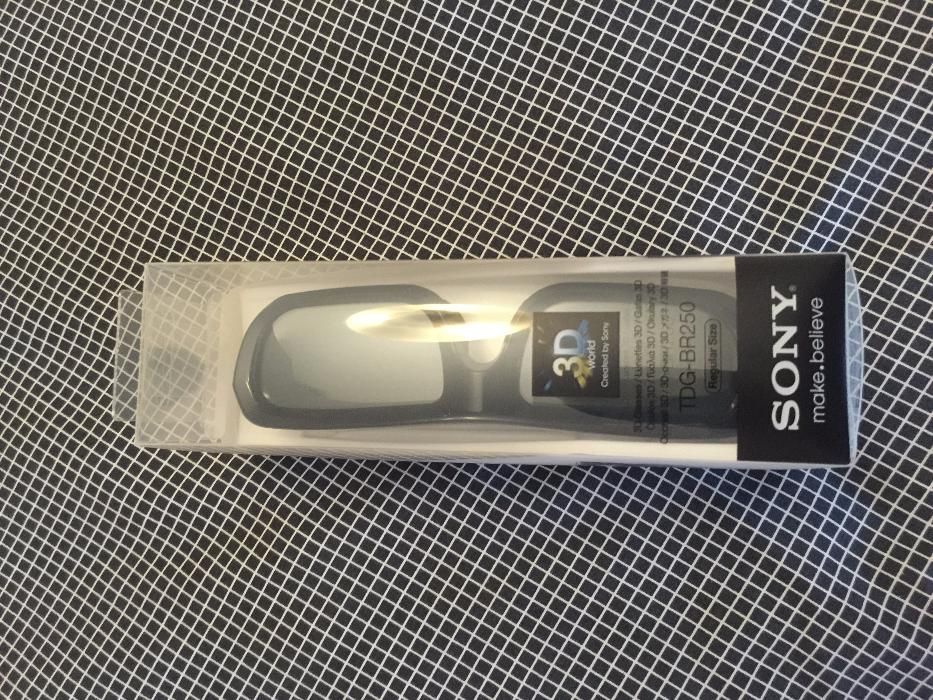 Óculos 3D Active Sony TDG-BR250 (pretos)