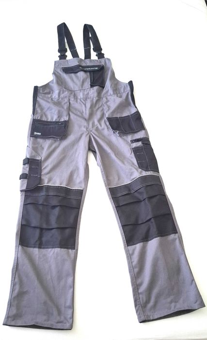 Spodnie robocze BLUEWEAR; ogrodniczki monterskie. Rozmiar 54. NOWE