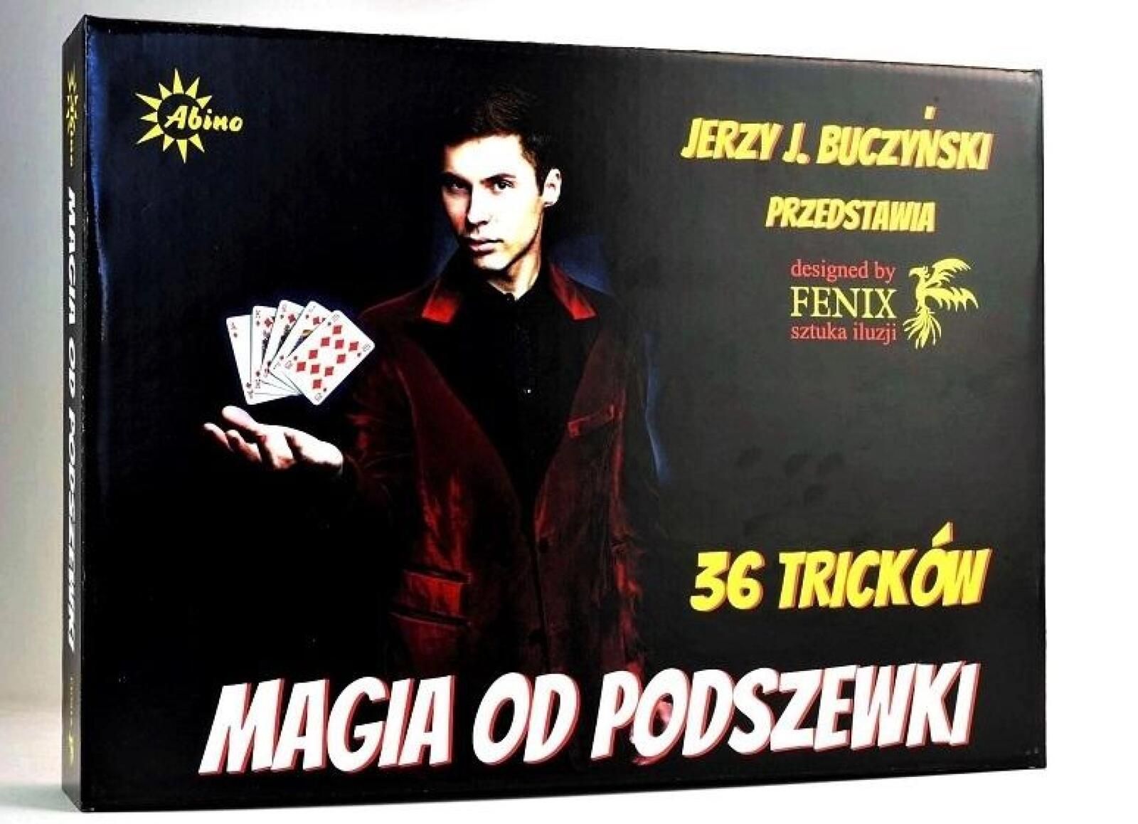 Magia od podszewki 36 trików ABINO ,260x254 mm