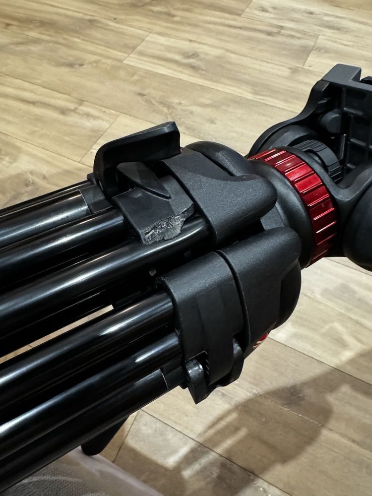statyw manfrotto z głowicą 546GB Głowica Manfrotto MVH502A