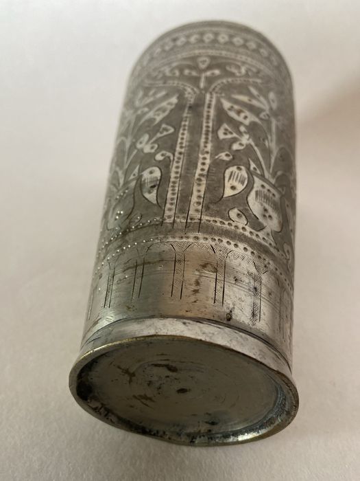 Pakistanski mosiezny kubek do Lassi