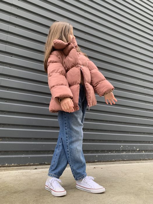 Куртка дитяча, для дівчат 110-150 (осінь/весна). Власний дизайн