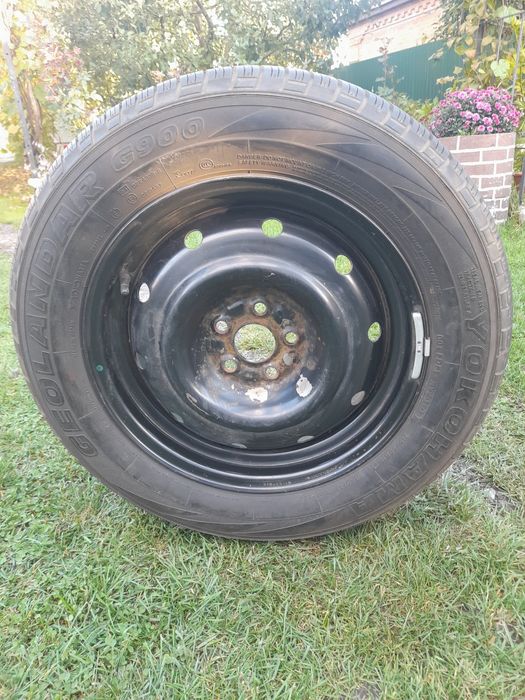 Диск металевий J 16×6 1/2 JJDOT з шиною Yokohama