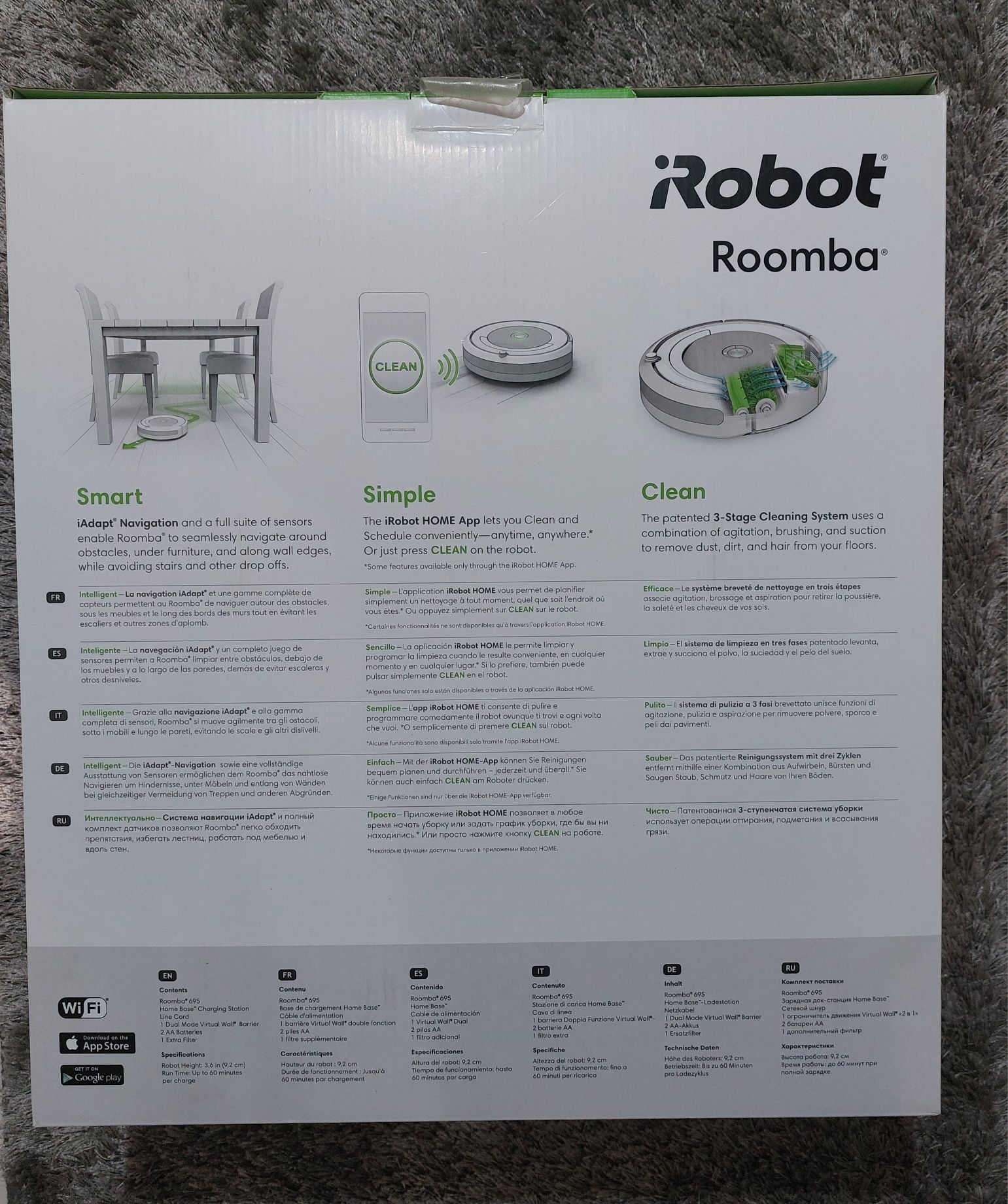 Irobot Roomba 695 wifi odkurzacz robot sprzątający