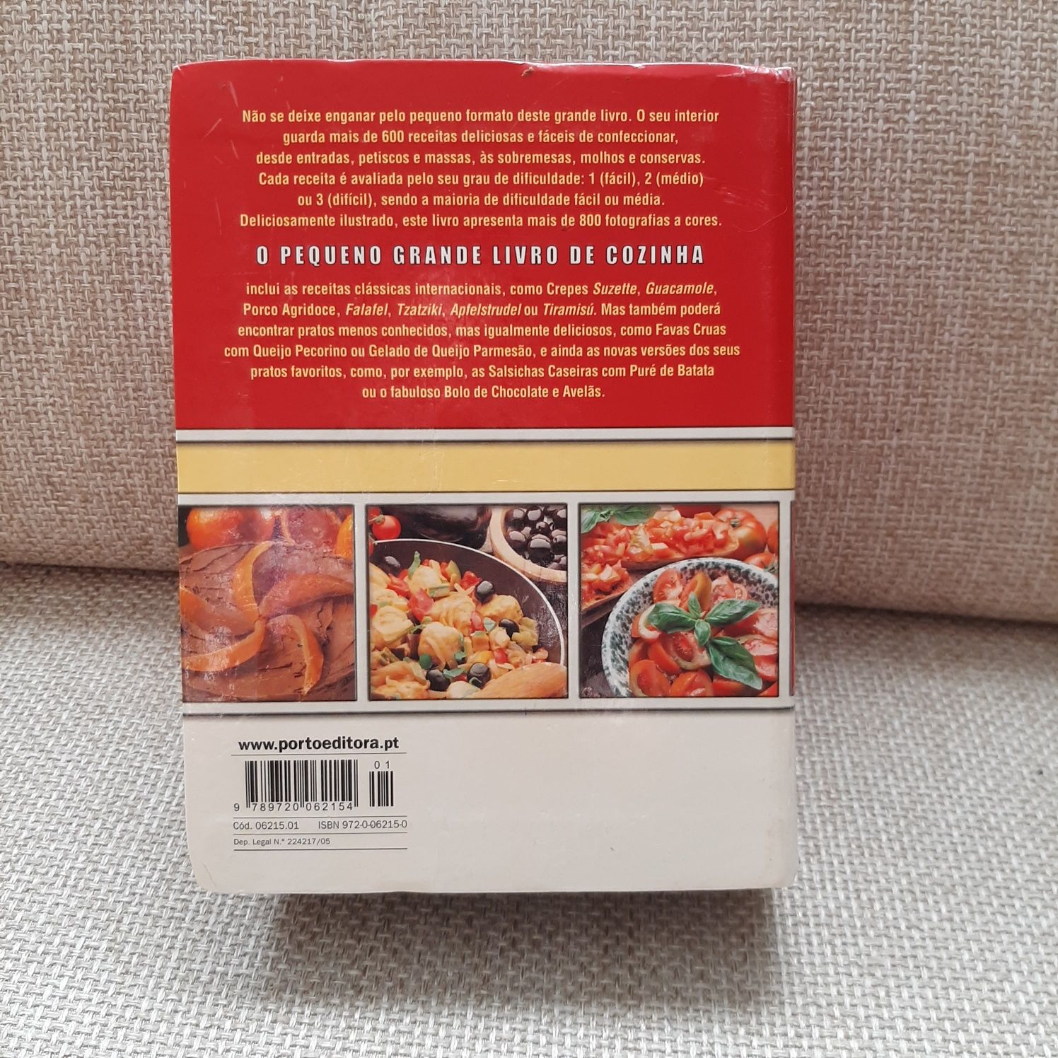 Livro de receitas