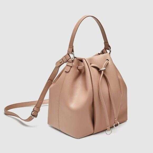 Mala / saco cor nude da Zara (usada)