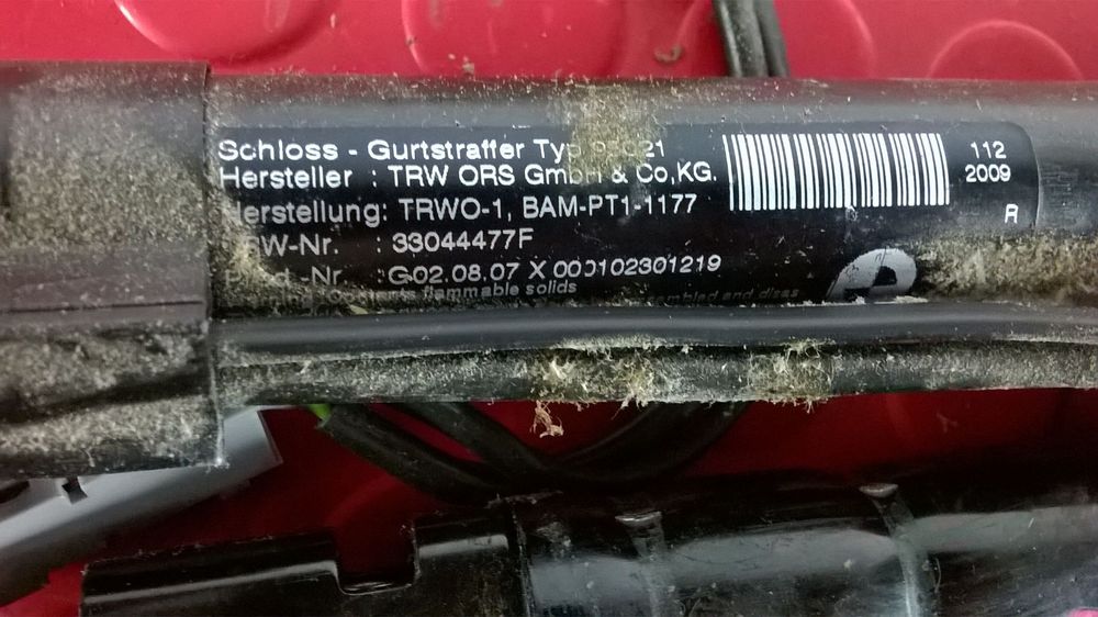 Cinto / Pré-tensor Direito [BMW 320d E90]