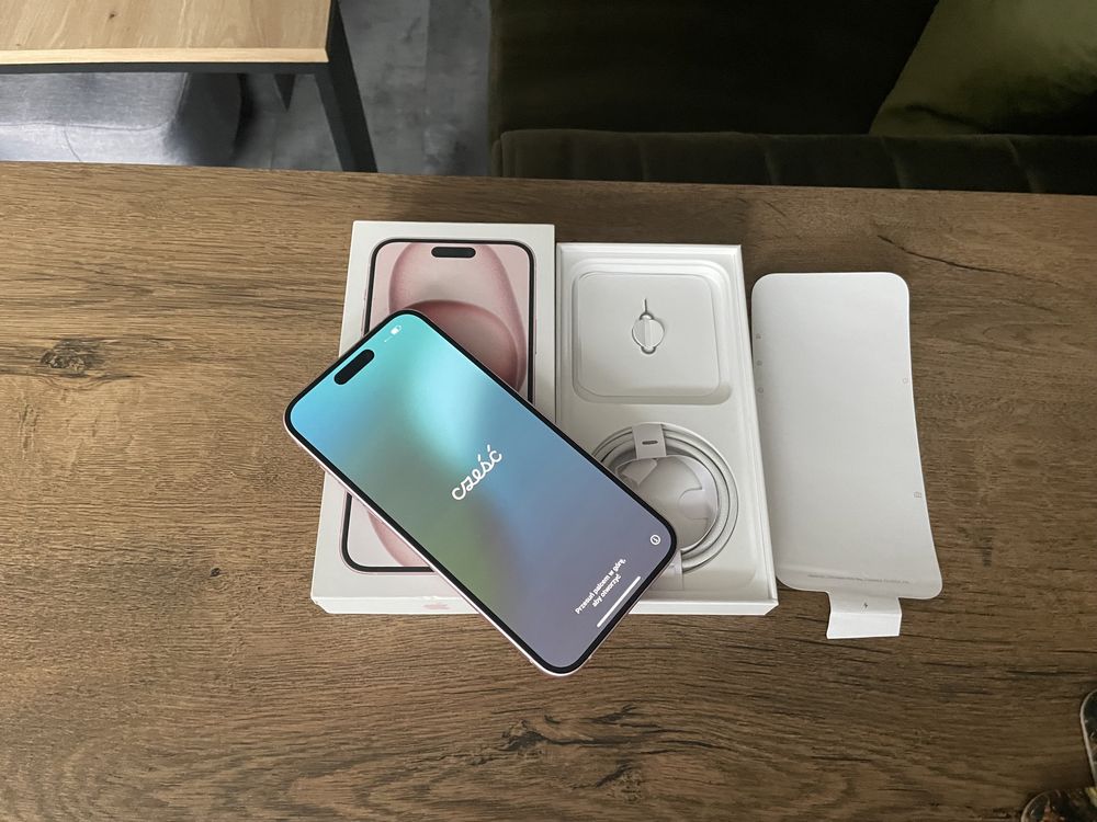 Iphone 15 Plus 128GB A34094 Pink/Bat96%/Stan Sklepowy!