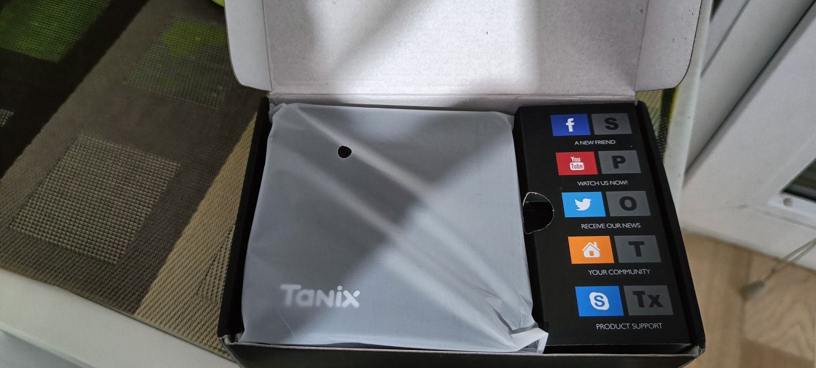 Smart box, тв бокс, Smart TV приставка Tanix W2 4/32 Android 11