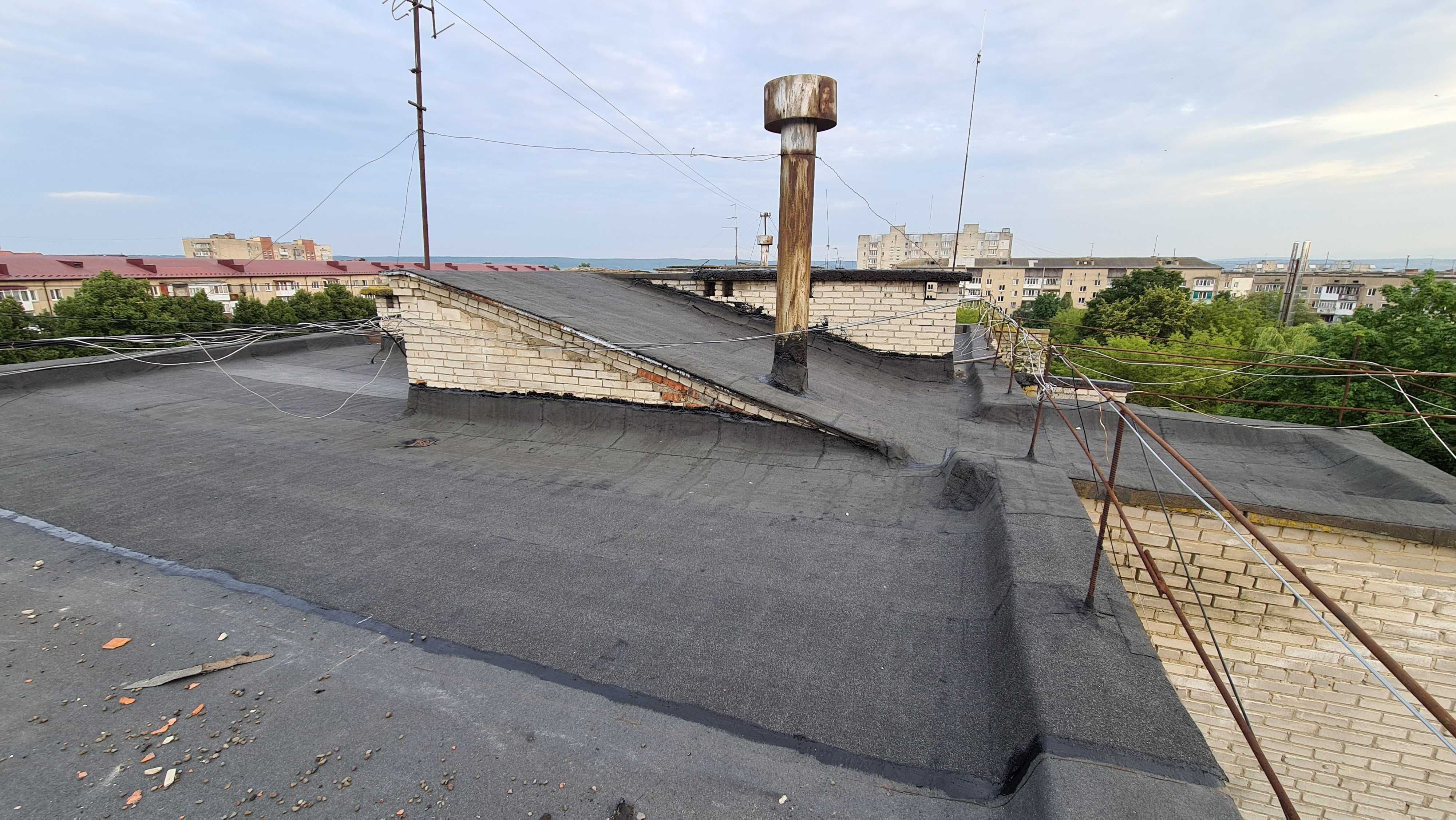 Покрівля даху,ремонт покрівлі євро- рубероїд гідроізоляція руберойд