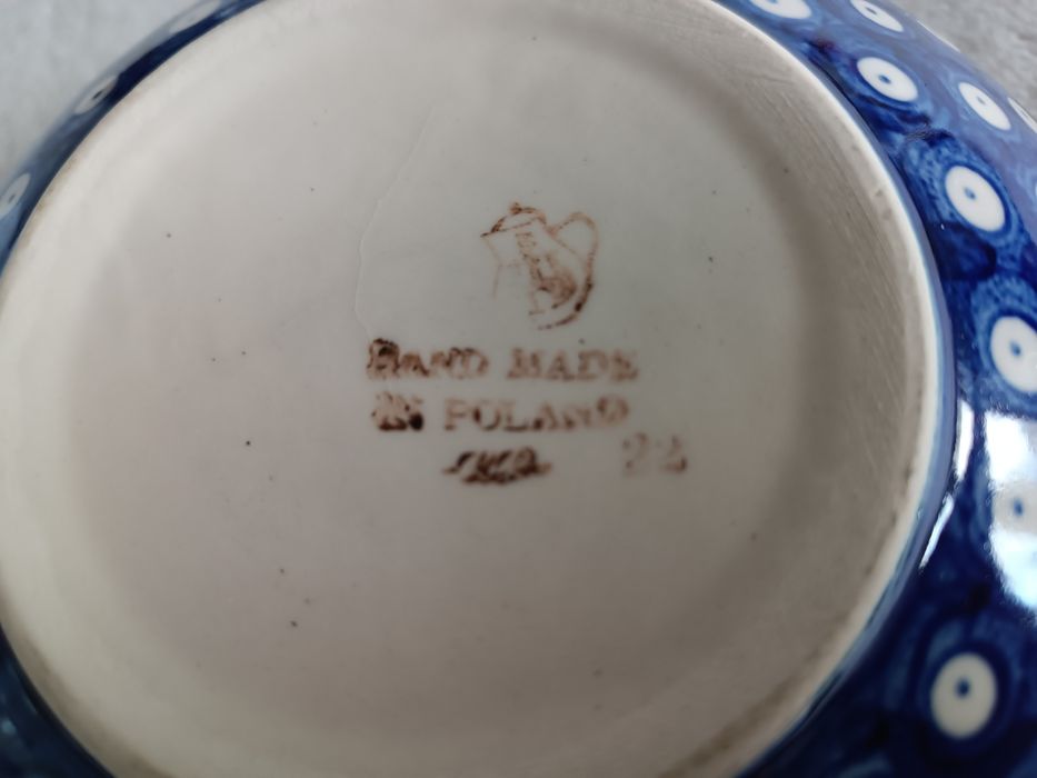Duża misa Bolesławiec 24cm
