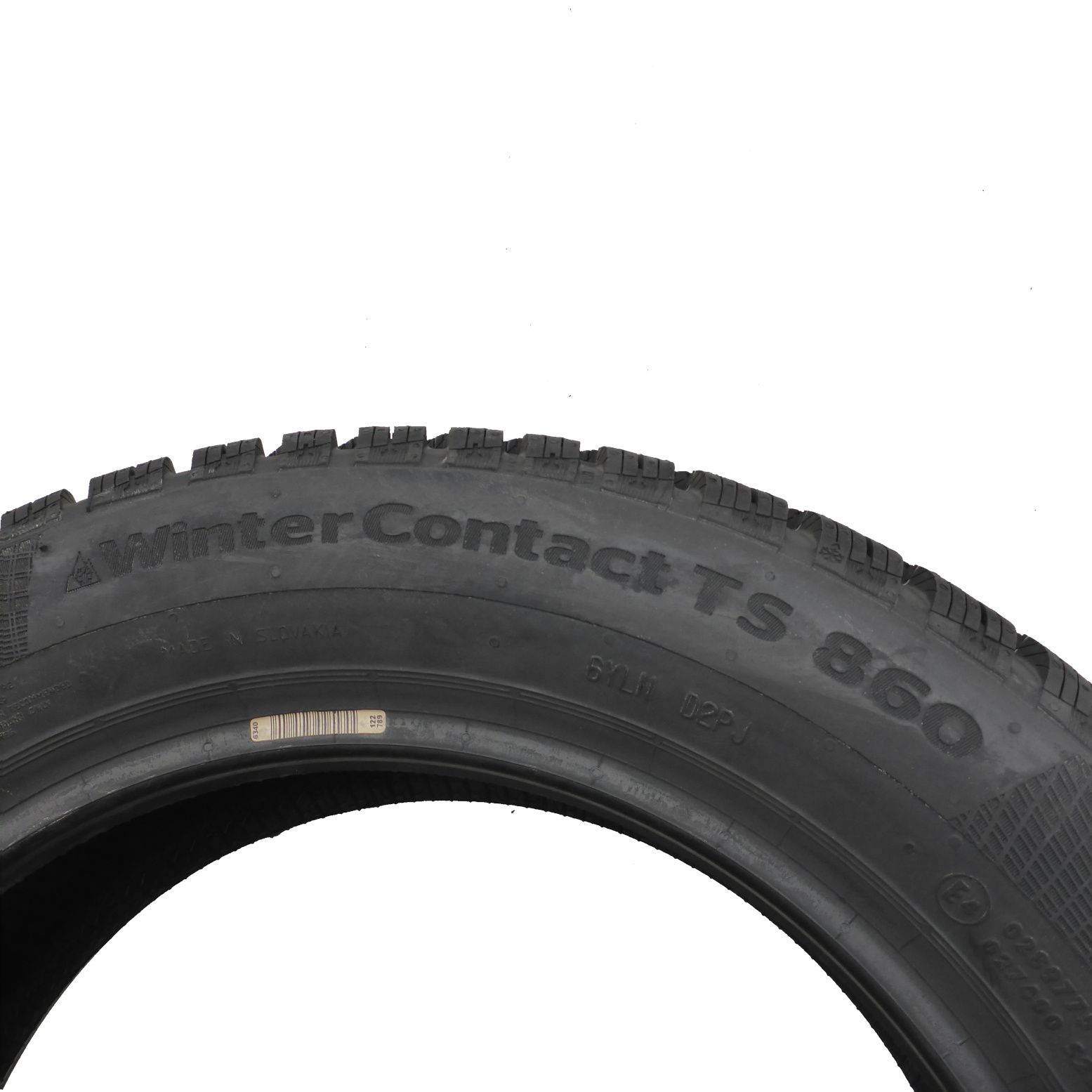 195/55/15 Continental 195/55R15 85H Contact TS860 Zima 2018 Jak Nowe