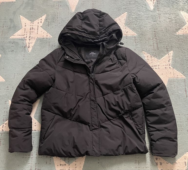 Kurtka damska zimowa CROPP czarna rozmiar XL