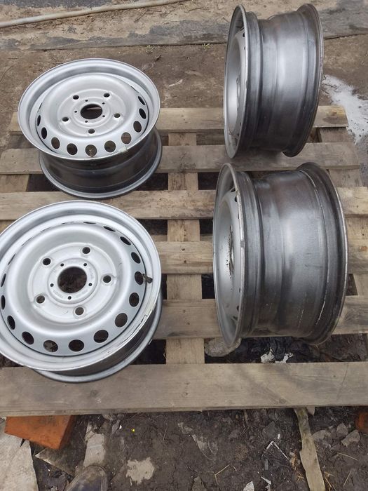Диски Форд Транзит R15/5×160/6.5J/ET60/DIA 65.1mm; ідеальний комплект!