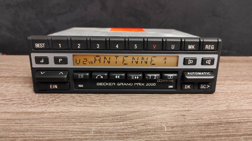 Radio Becker Grand Prix 2000 MERCEDES R107 W126 W201 R129 W140 W124 W1