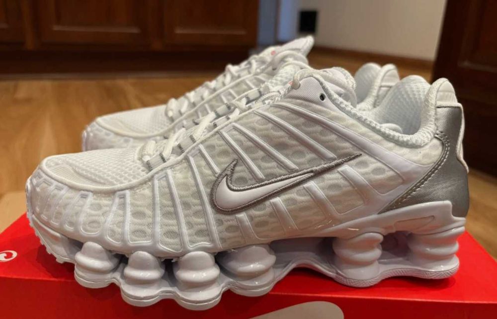 "koszykówki" Nike Shox TL White R.40