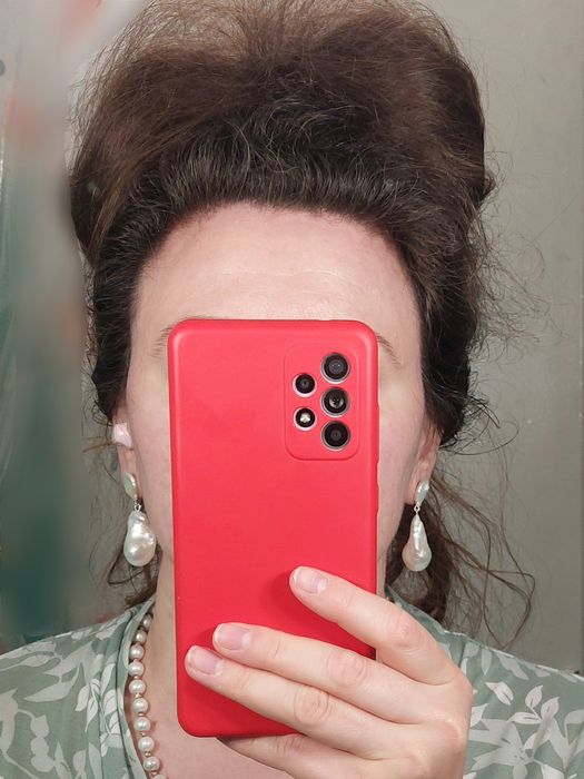 Роскошный жемчуг, природный барочный, серьги