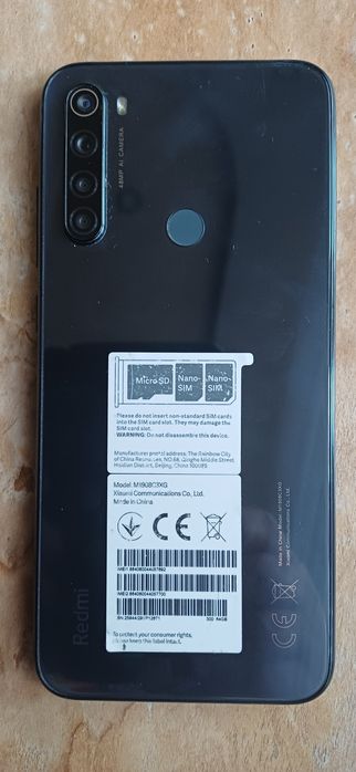 Smartfon Xiaomi Redmi Note 8T 4GB RAM 64GB ROM.
Stan technicz