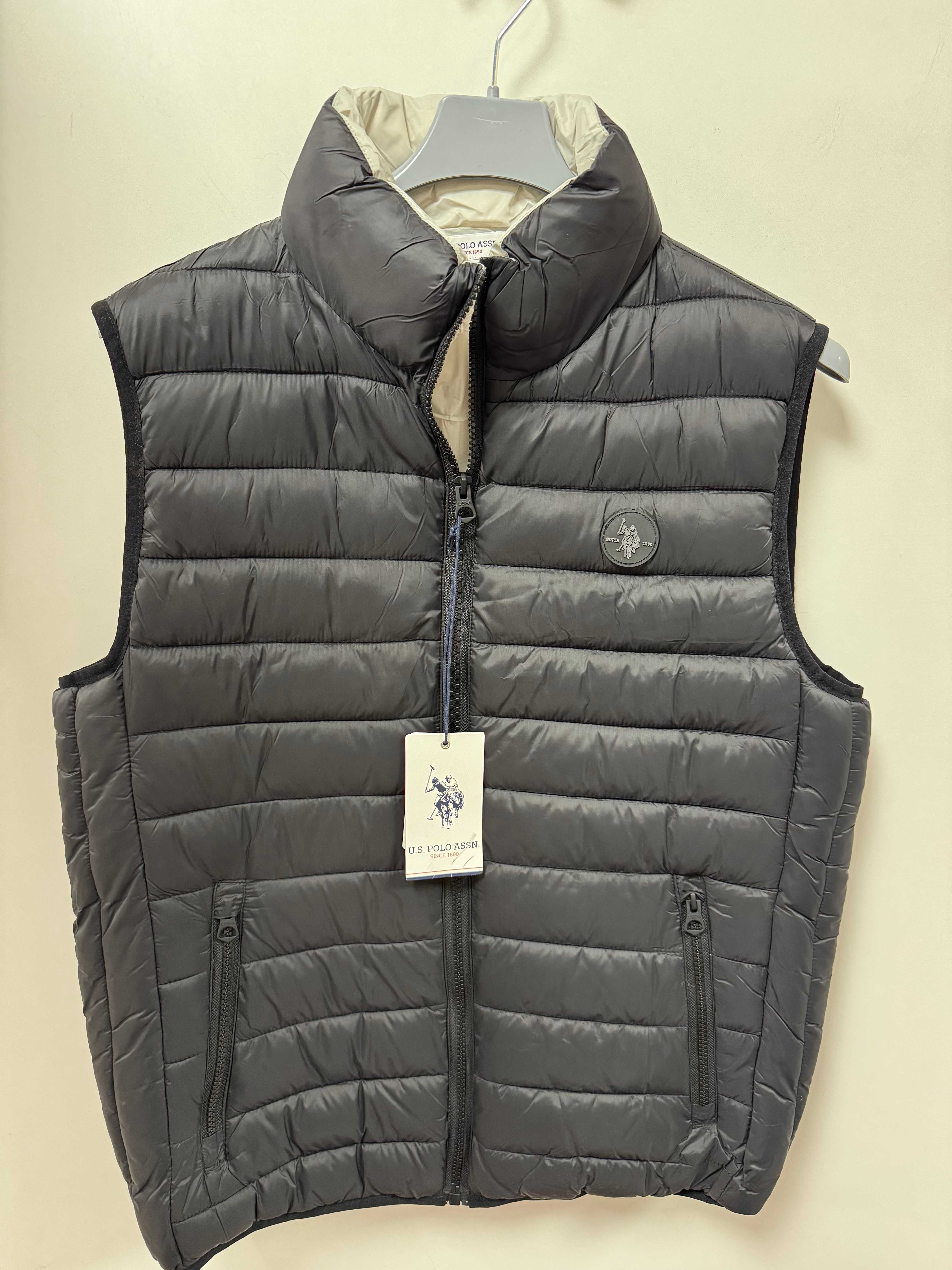 Bezrękawnik, kamizelka męska U.S POLO ASSN rozmiar 48 (N08)