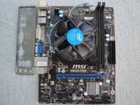 Płyta msi H81M-P33 + Pocesor i5-4570 socket 1150