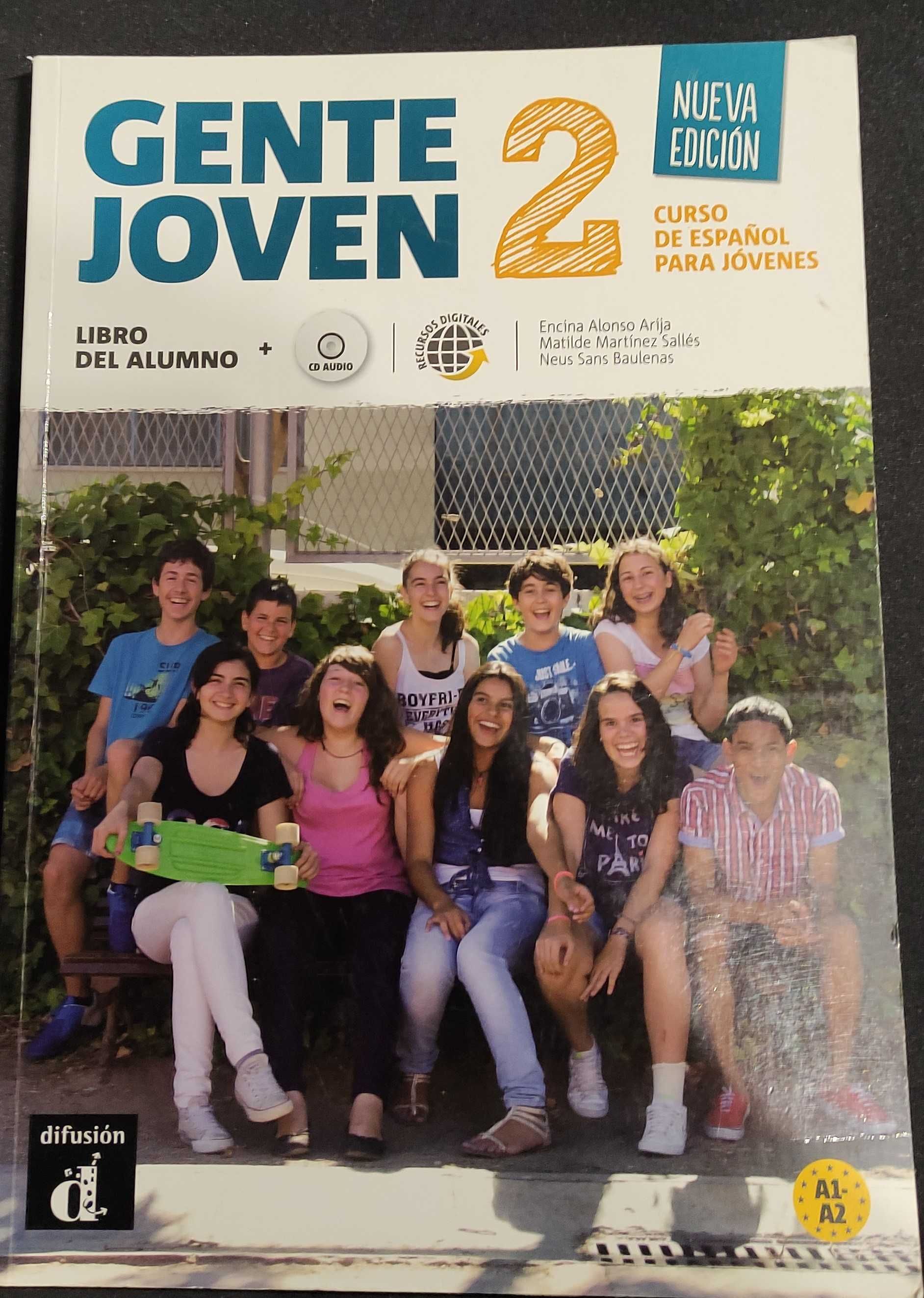 Podręcznik Gente Joven 2 A1-A2.