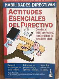 Livro Atitudes Essenciais do Director (Espanhol) Novo