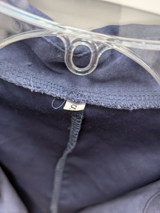 Cienka lekka Ala zamszowa kurtka s 36 granatowa ramoneska