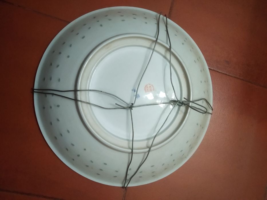 Prato 33cm chinesa antigo