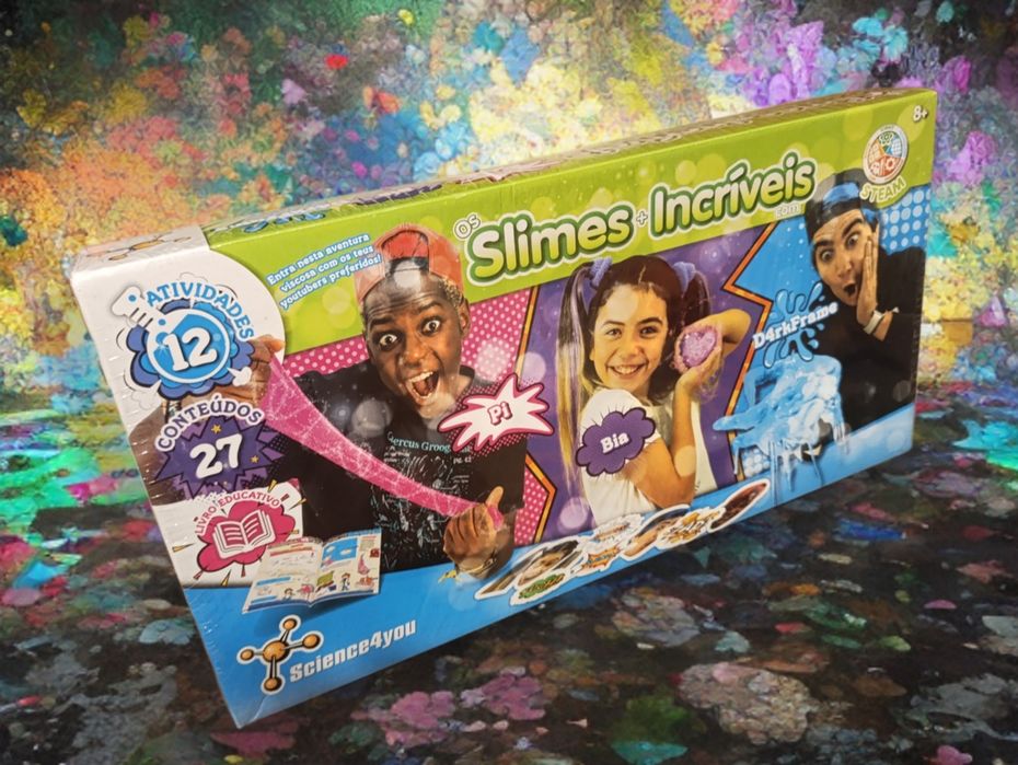 Science4You -Slimes + Incríveis Edição Limitada Pi, Bia e D4rkFrame