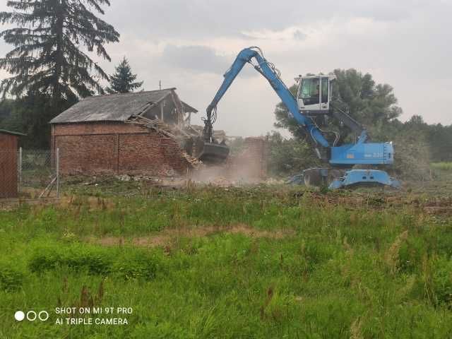 TANIE Rozbiorki wyburzenia budynkow domow rozbiorka wykopy