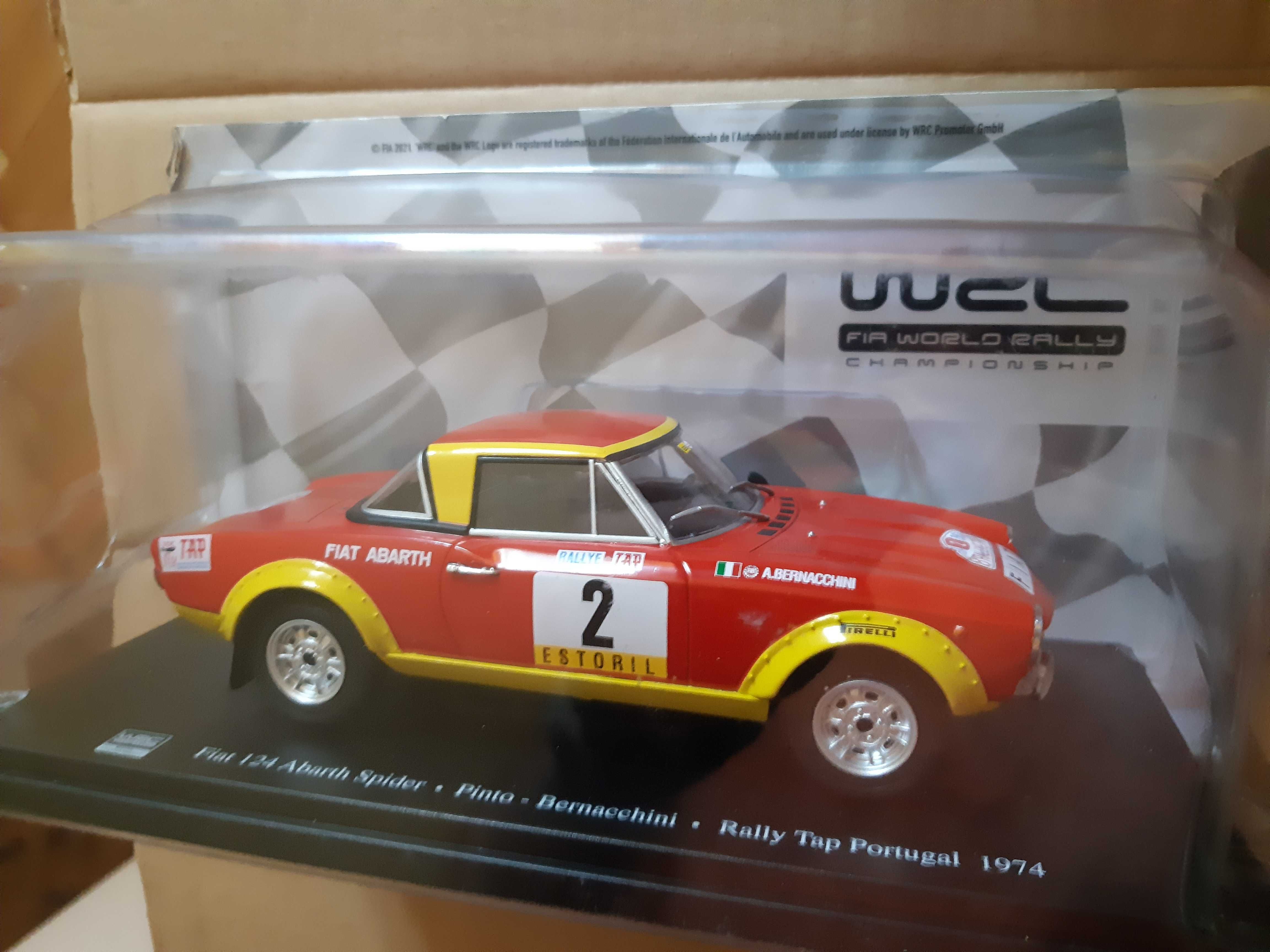 Fiat 124 Abarth Spider 1:24 WRC Collecion