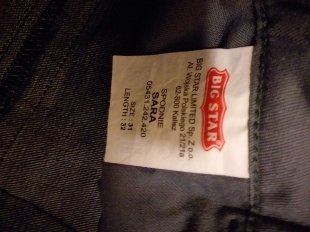 Jeans Big star girl spodnie
