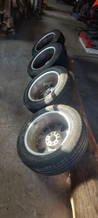 Koła aluminiowe z oponami Vw 5x112 r16