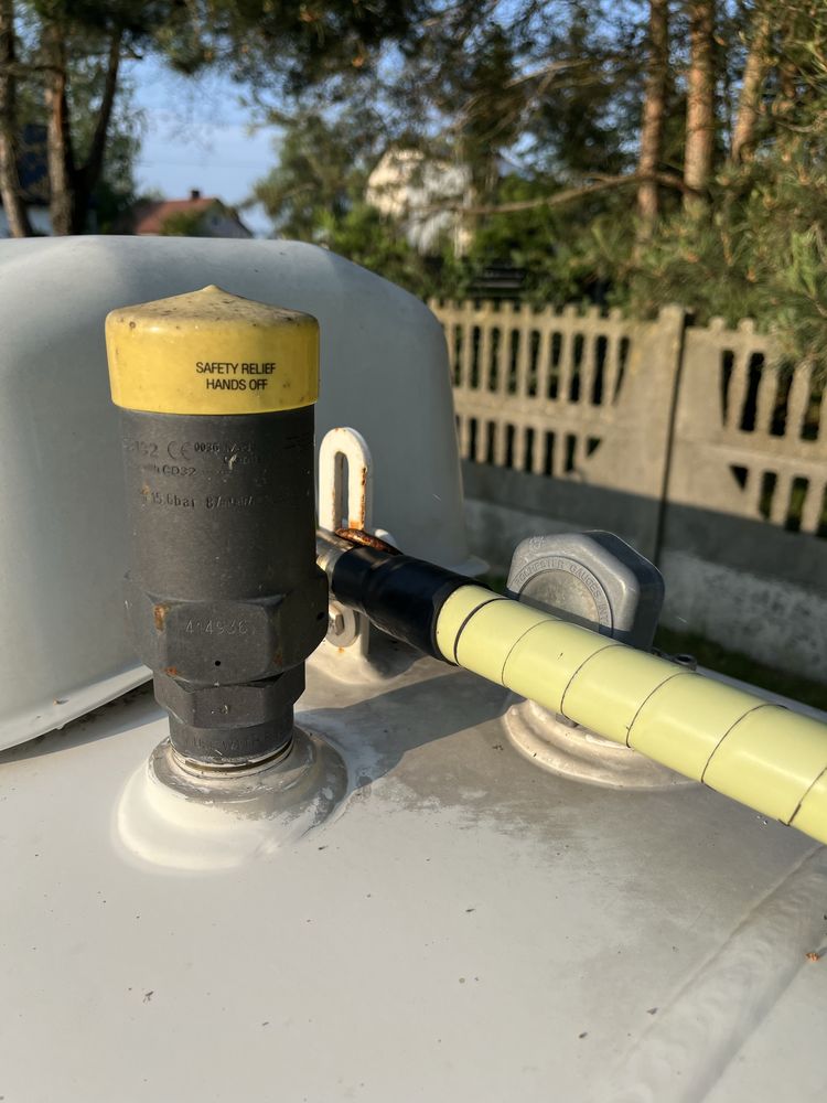 Zbiornik do gazu , butla na gaz z plyta 4850l