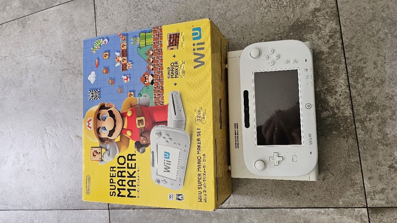 Wii u box Mario Kart. Soft mod Tiramisu.