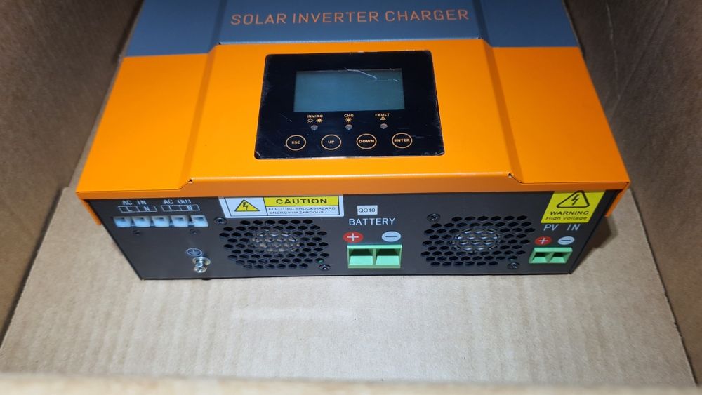 Стан Нового! Гибридный Инвертор Powmr 3.2H-24V 3000W Інвертор для соня