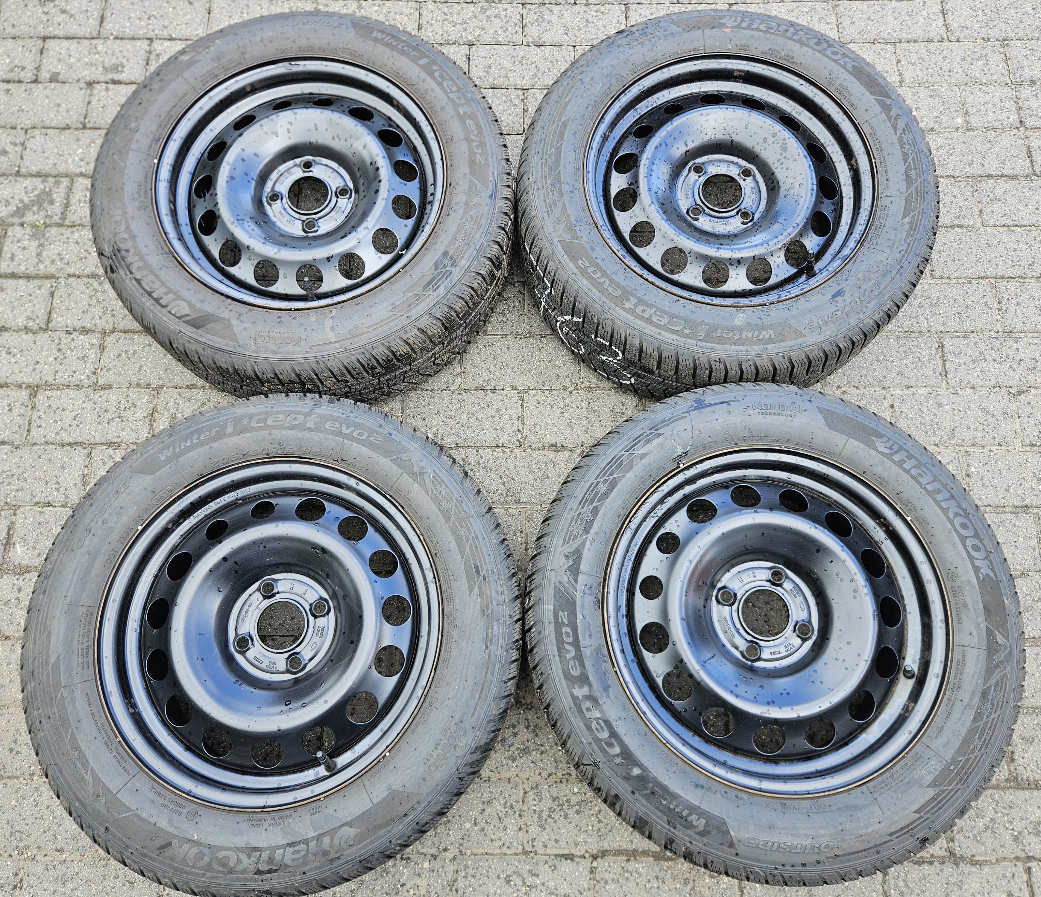 4x Felgi stalowe 6.5 x 16 4x108 ET37,5 Ford EcoSport + czujniki TPMS