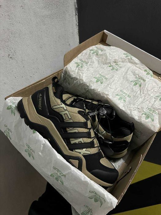 Кросівки Adidas Terrex Swift R2 Gore-Tex Beige premium