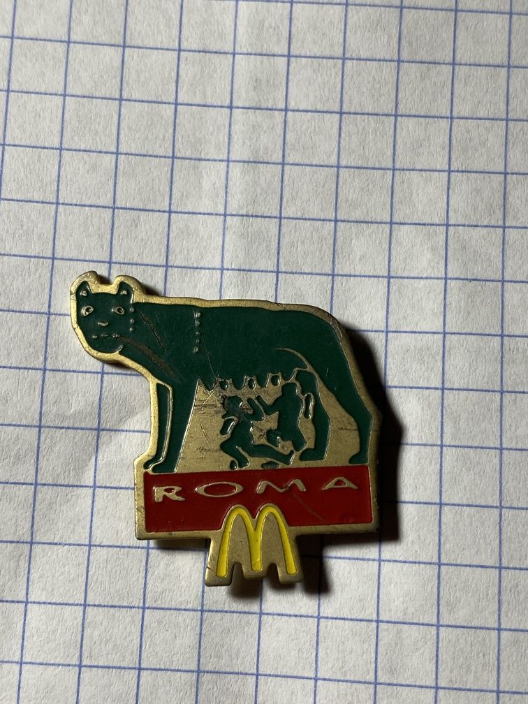 Pin Mcdonald's Roma anos 80