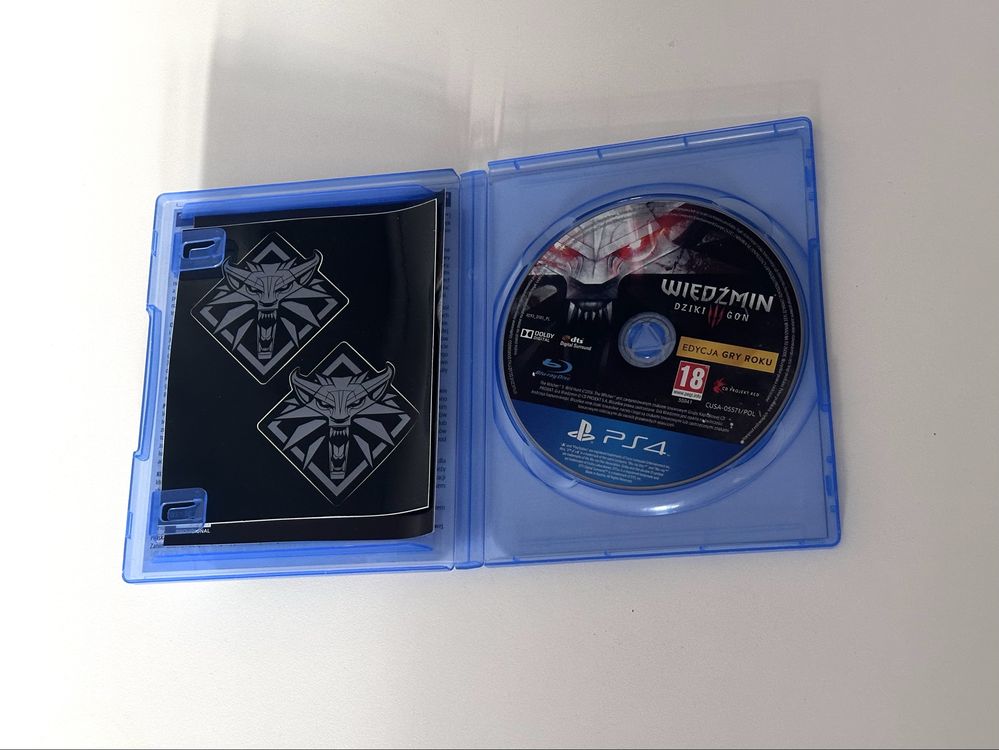 Plyta Witcher 3 + DLC (PS4 / PS5)