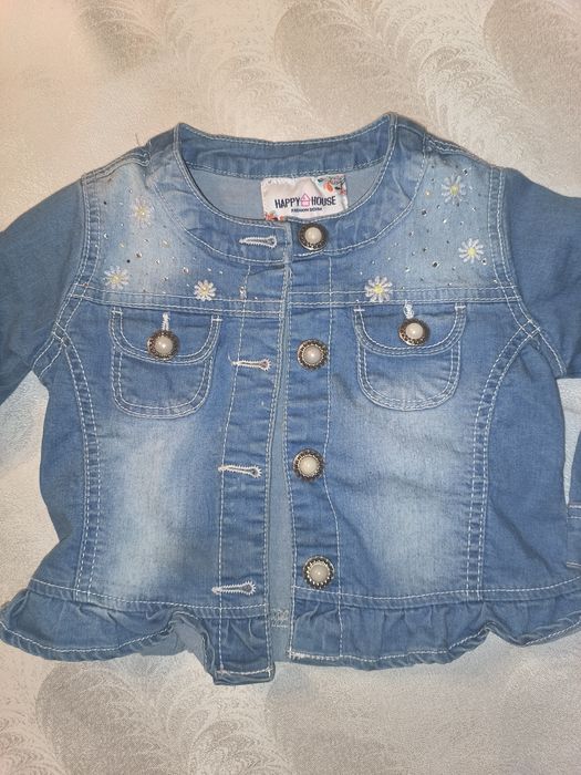 Kurtka dżinsowa 80-86