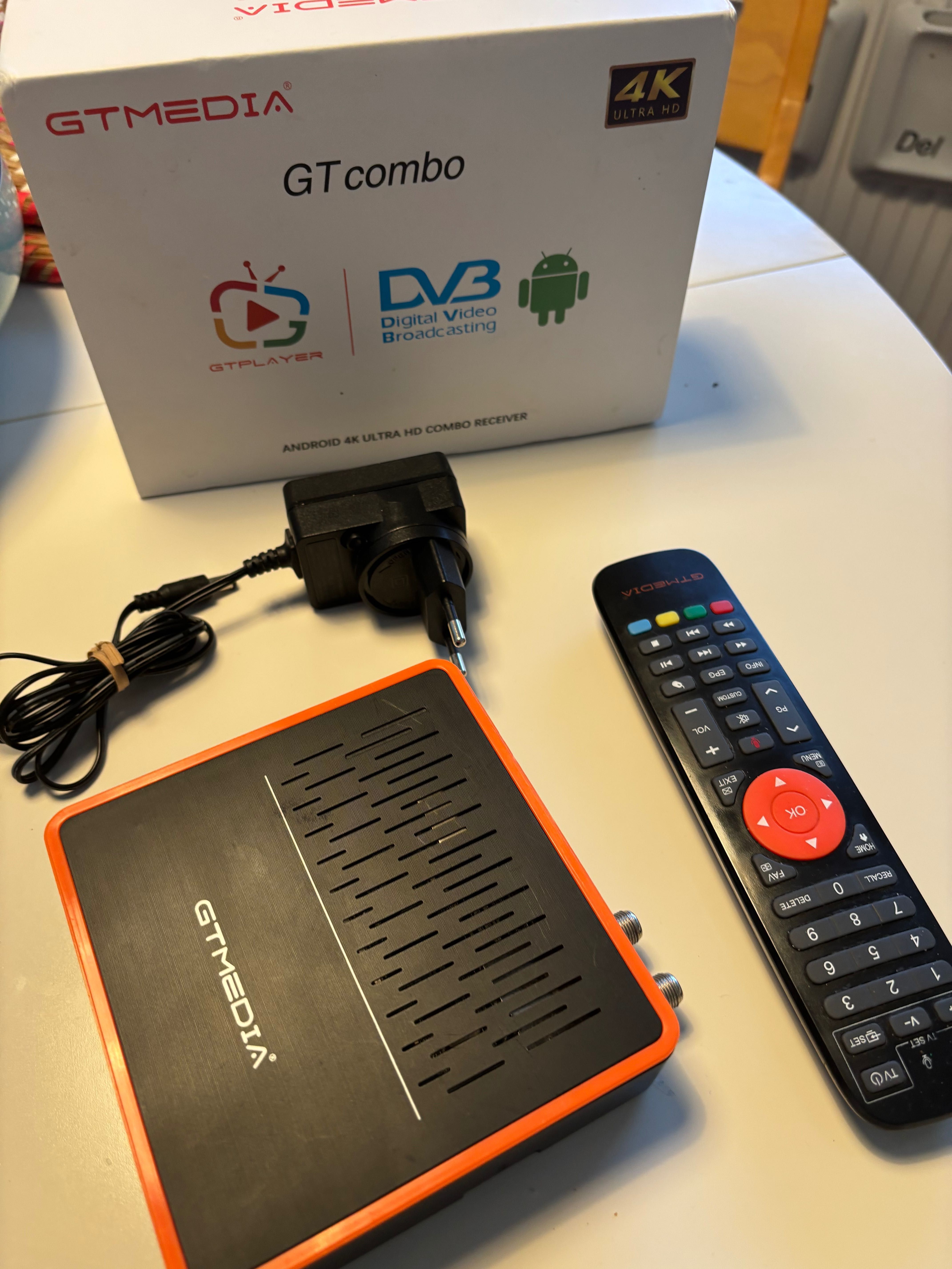Tuner GTMedia GT Combo Android 9.0 2.4G/5G WiFi