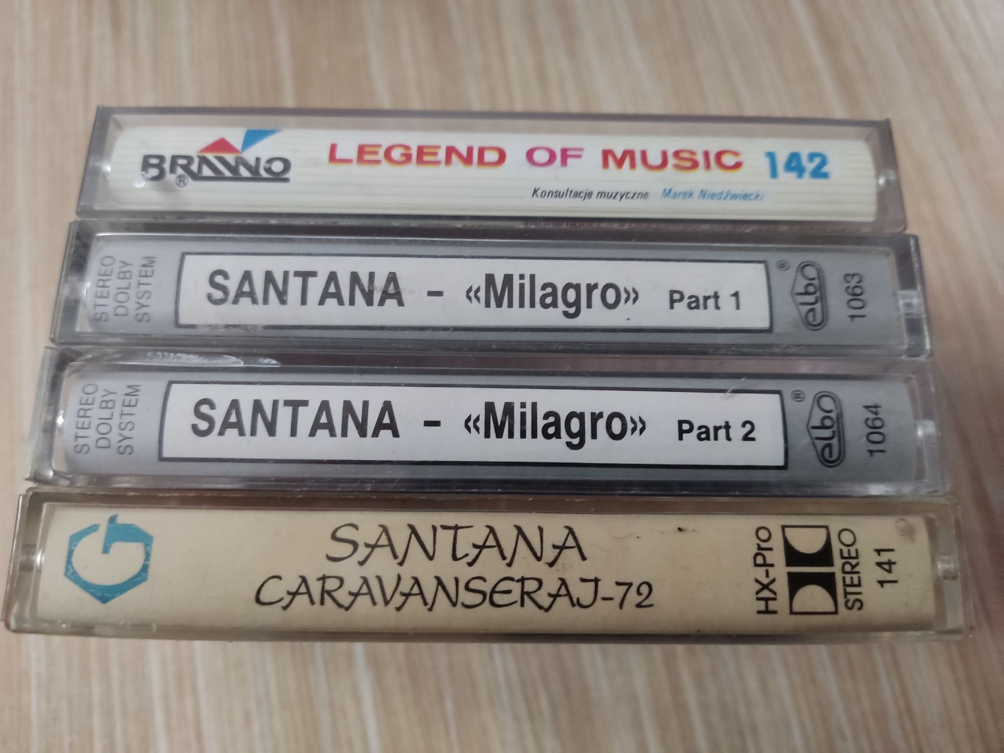 Santana zestaw kaset audio