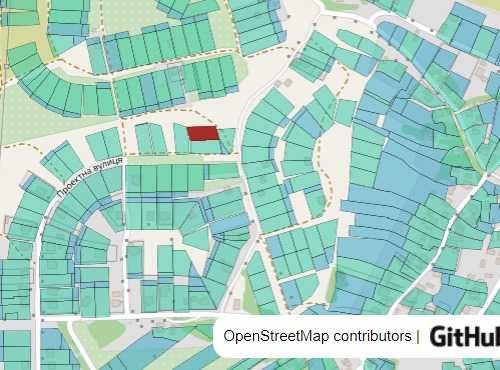 Земельна ділянка м Тернопіль вулиця Проектна