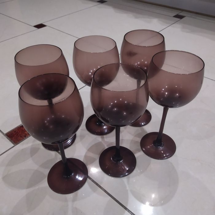 Kieliszki home&you fioletowe 6 szt