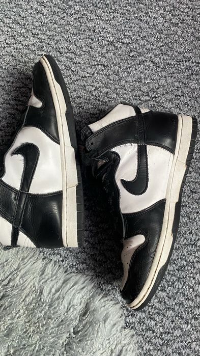 Кроссовки  Хайтопы кеды высокие nike кожаные оригинал!