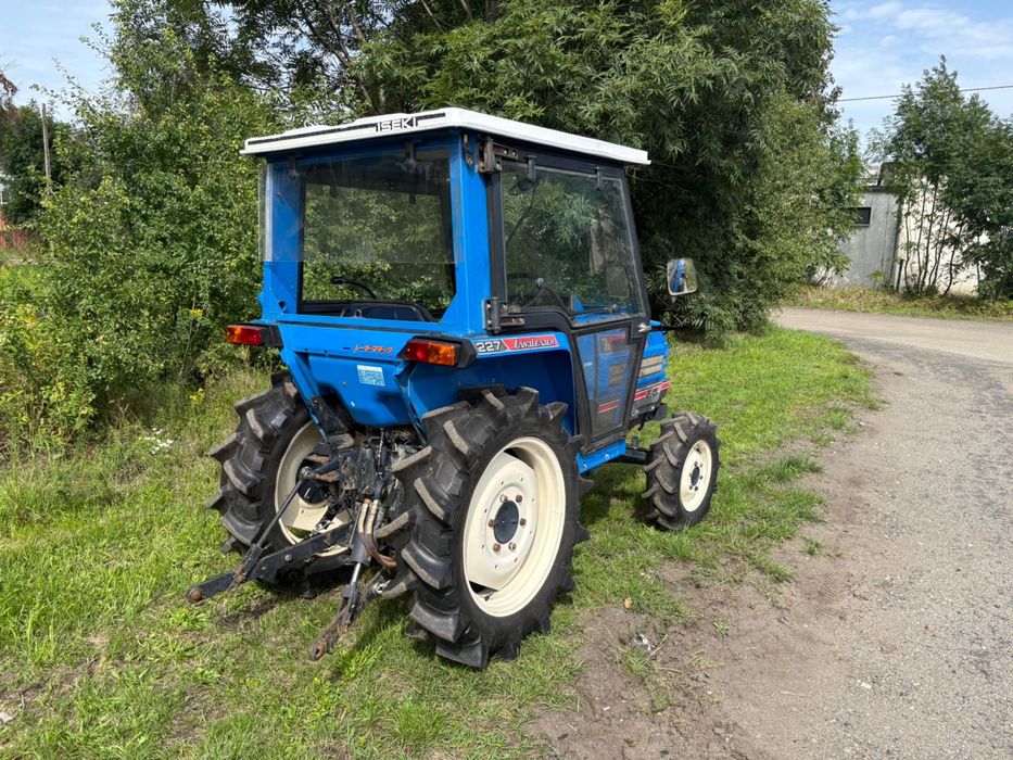 Traktorek iseki 227 kabina rewers wspomaganie nie kubota yanmar