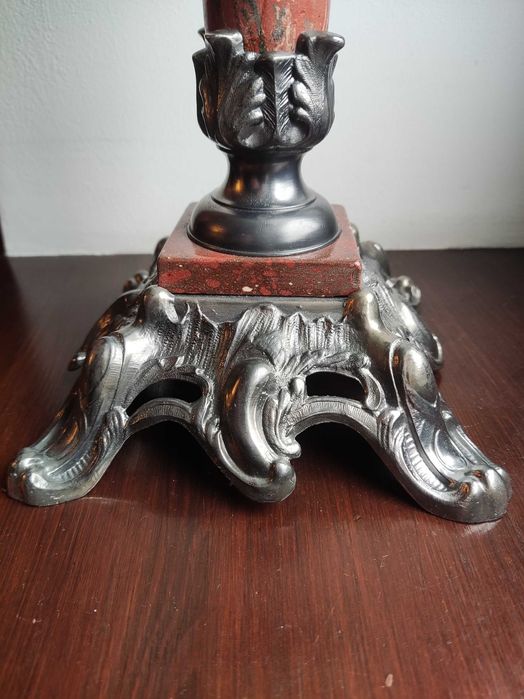 Stara francuska lampa naftowa XIX w nr 43
