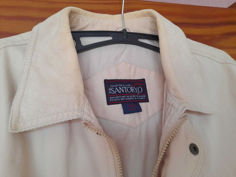 Куртка мужская легкая на подкладке фирмы "Santoryo" Турция. Р-р 52 -54